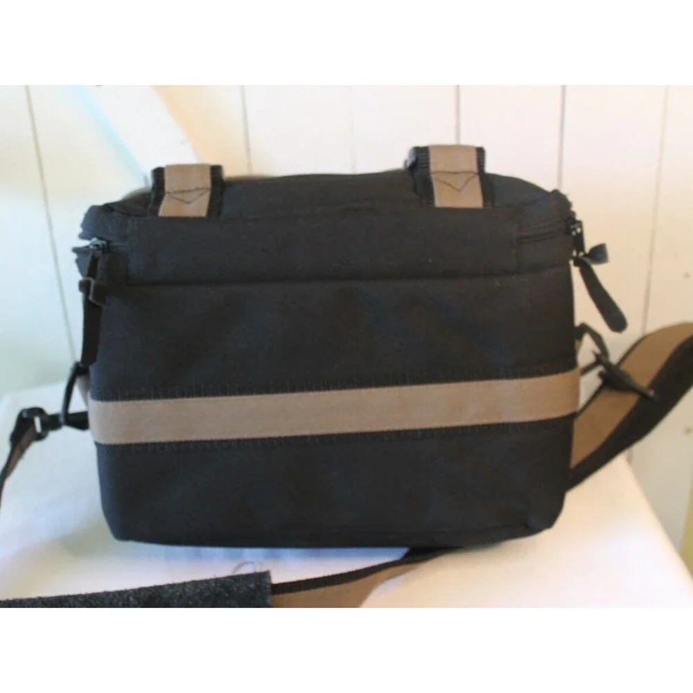 Vintage CAMERA BAG CASE - Canvas Multiple Compartments Photography  8x8x12